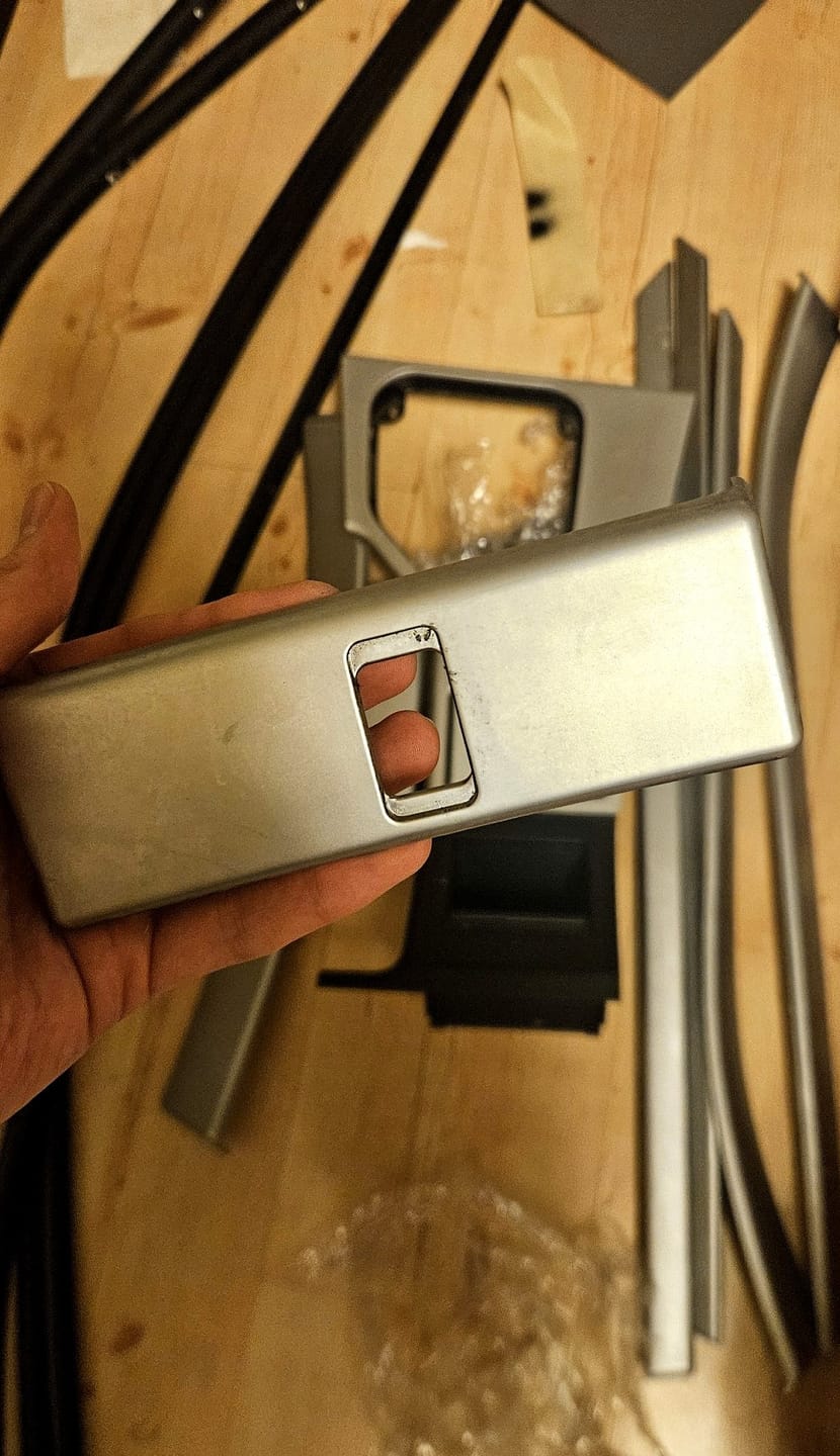 BMW door trim detail