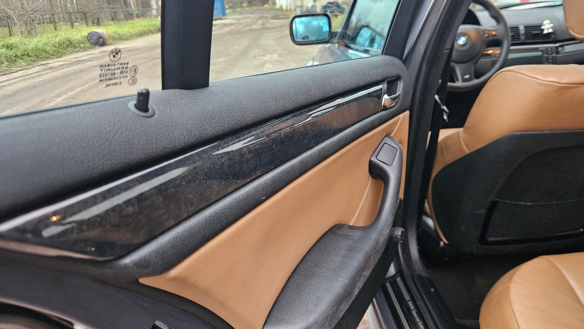 BMW E46 coupe wood interior trim