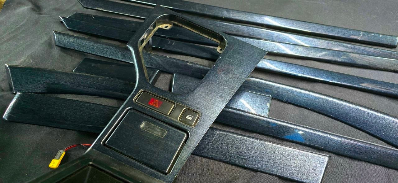 BMW E46 center console trim piece